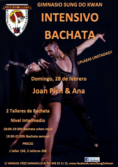 Bachata Intensive with con Joan Pich y Ana