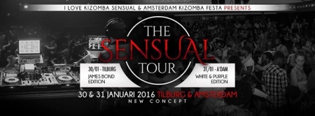 The Sensual Tour | ILKS & AKF | DJ Hugo BARATA | Manuel & Flavie | LATINMASTER | Tilburg | Amsterdam