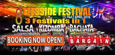 Teesside Salsa & Kizomba & Bachata Festival UK 2016 (8th Edition)