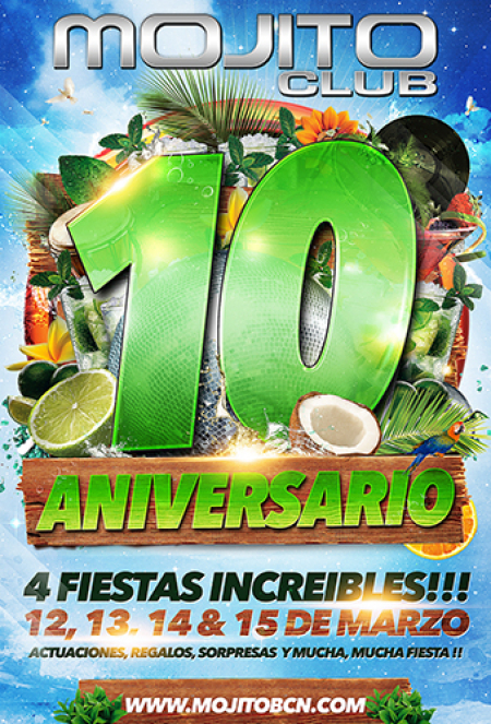 10º Aniversario de Mojito Club