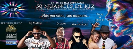 Festival 50 Shades of Kizomba 2016 - 50 Nuances De Kiz'