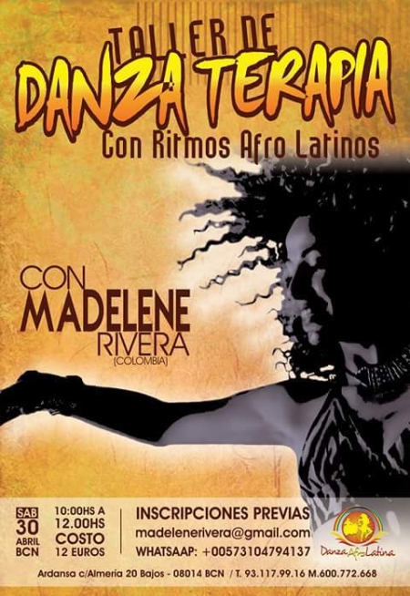 Dance Therapy Workshop With Afro Latin Rhythms in Barcelona