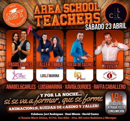 Area School Teachers at el Cel Badalona