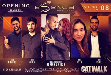 Esencia Fridays: Sesión Salsachata de los Viernes - Bachata Sensual: Adrian y Ainoa - Taxis y Dj Qui