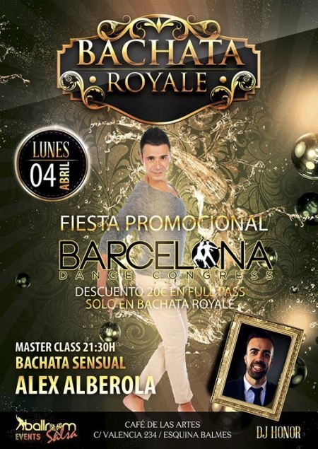 Bachata Royale - Monday 4th of April