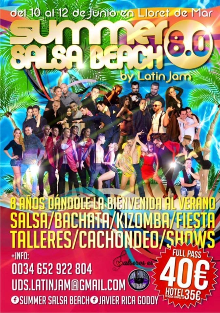 Summer Salsa Beach 8.0 2016 (8ª Edición)