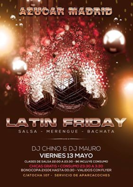 Latin Friday in Azúcar Madrid