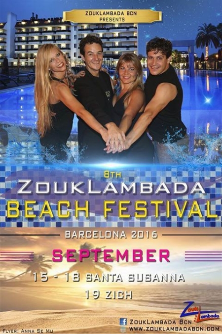 ZoukLambada Barcelona Beach Festival 2016 (8ª Edición)