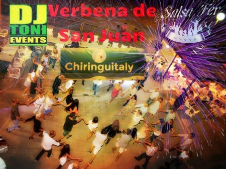 San Juan Salsa party Fer&Dj El Toni at Chiringuitaly