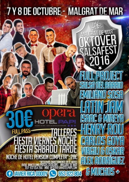 Oktover Salsa Fest 3.0. 2016