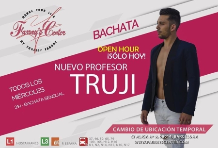 Free evento of Bachata Sensual withTruji at Farray's