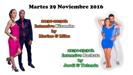 Kizomba "Marine & Mika" + Bachata "Jordi & Yolanda"