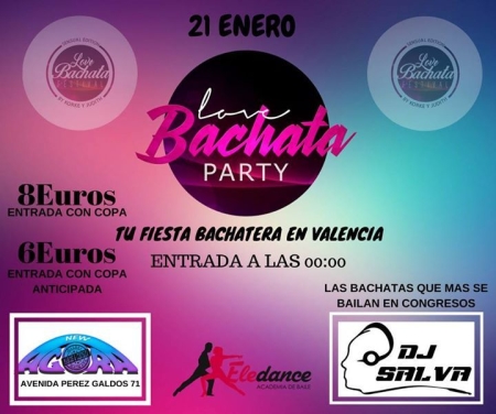 Love Bachata Party 21 January