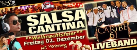 Salsa Cantina "Weihnachtsfeier" mit Liveband "M.Diaz & Caribe 6"