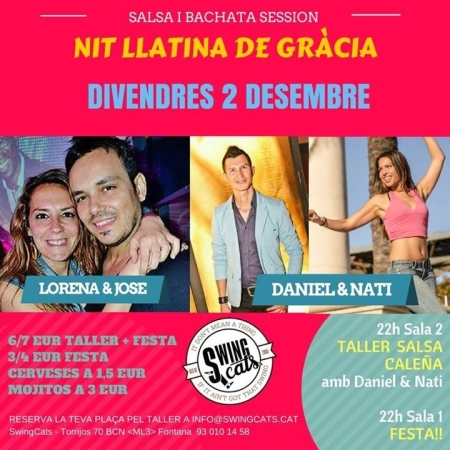 Latin Night in Gràcia (Class + Party)