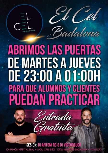 Wednesday dance at El Cel Badalona
