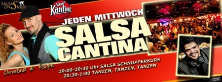 Salsa Cantina Party & Salsa Schnupperkurs in der NachtKantine