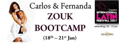 Zouk bootcamp by Carlos & Fernanda