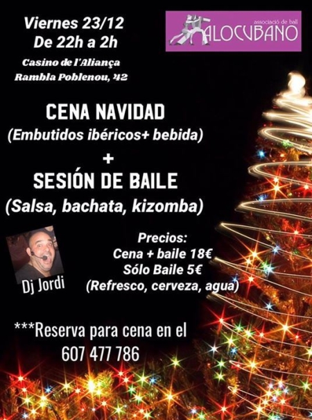 Cena + Baile Navidad
