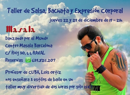Clase 2: Salsa, Bachata y Expresion Corporal - Luis Ortiz (Cuba)