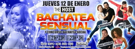 Thursday 12/01 Bachatea Sensual