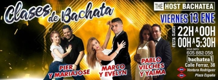 Friday 13/01 Bachatea The Host