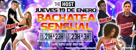 Thursday 19th january Bachatea Sensual
