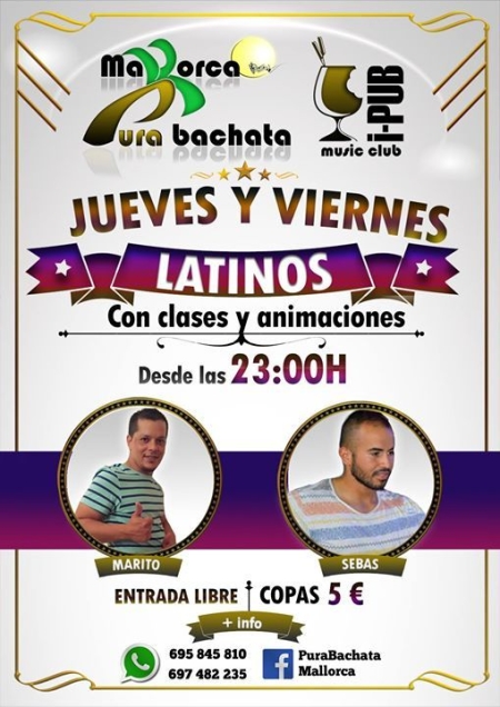 Jueves Latinos en I-Pub Mallorca