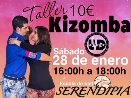Taller de Kizomba en Barcelona, Sábado 28 de enero