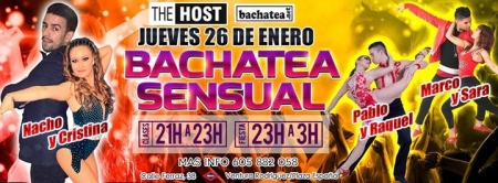 Thursday 26 January Bachatea Sensual