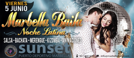 Great Party "Marbella Baila" at DISCO SUNSET
