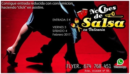 Noches de Salsa with reduced entrance