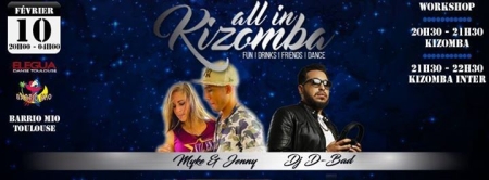 All In Kizomba - Classes and Party in Toulouse