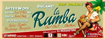 La Rumba by Bailame 22 Febrero en Barcelona
