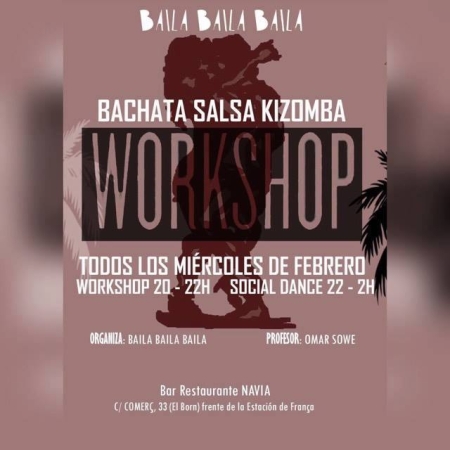 Miércoles Bachata & Kizomba Workshop (Bar restaurante Navia)