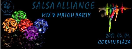Salsa Alliance - Mix & Match Party, a Corvin plázában