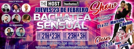Thursday 23/02 Bachatea Sensual