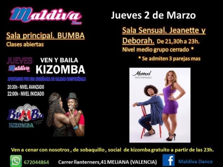 Learn kizomba and dance in social for free