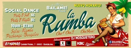 La Rumba by Bailame! 8 Mar Barcelona
