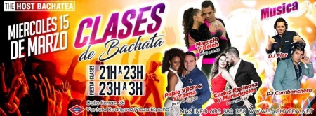 Wednesday 15/03 The Host Bachatea