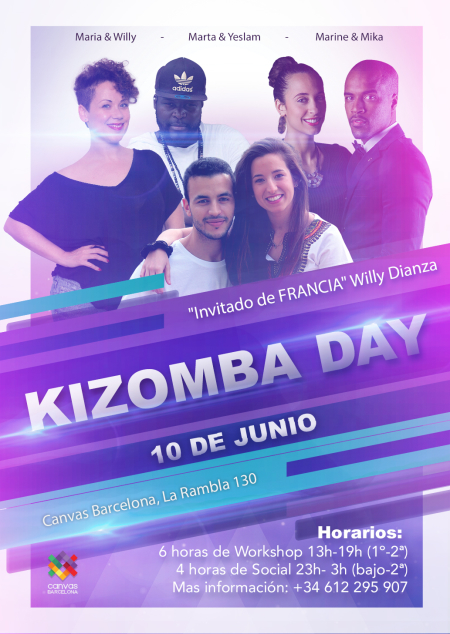 Kizomba Day - 10 de Junio en Barcelona
