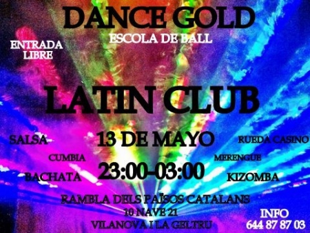 Latin Club  Dance Gold
