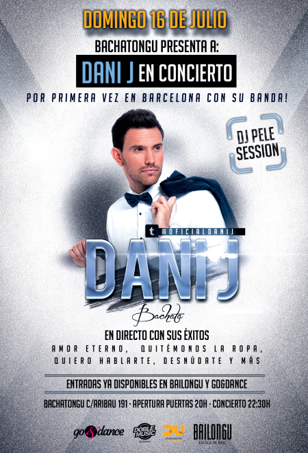 Dani J Concert in Barcelona - July 2017
