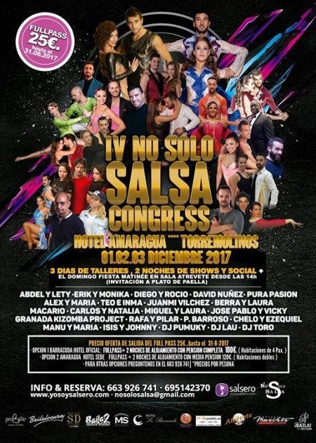 No Solo Salsa Congress 2017 (IV Edición)