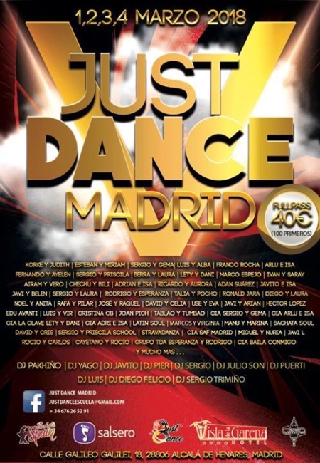Just Dance Madrid 2018 (5th Edition)