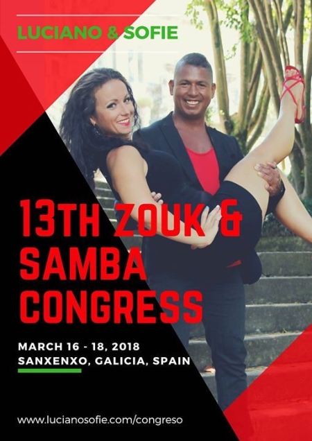 Zouk and Samba Congress in Galicia 2018 (XIII Edition)