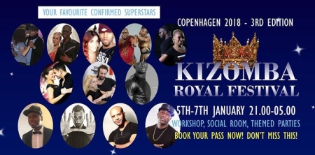 Copenhagen Kizomba Royal Festival 2018 (3rd Edición)
