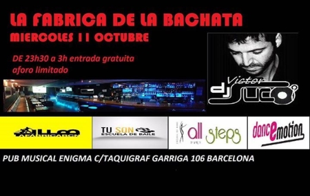 La Fábrica de la Bachata - 11 Octubre en Barcelona
