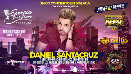 Daniel Santacruz live en Málaga