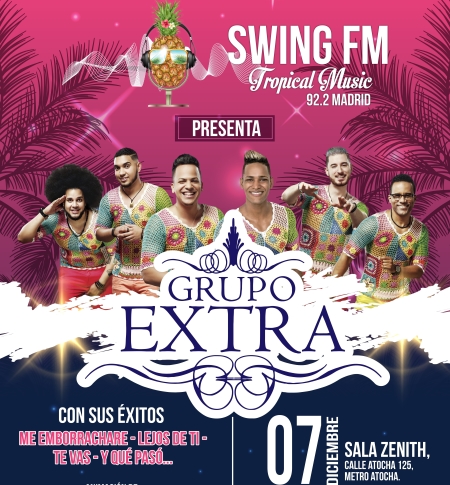 Grupo Extra en concierto Madrid - 7 diciembre 2017